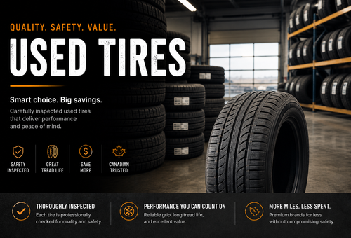 Buying Used Tires in Calgary: When It's Smart, When It's Risky