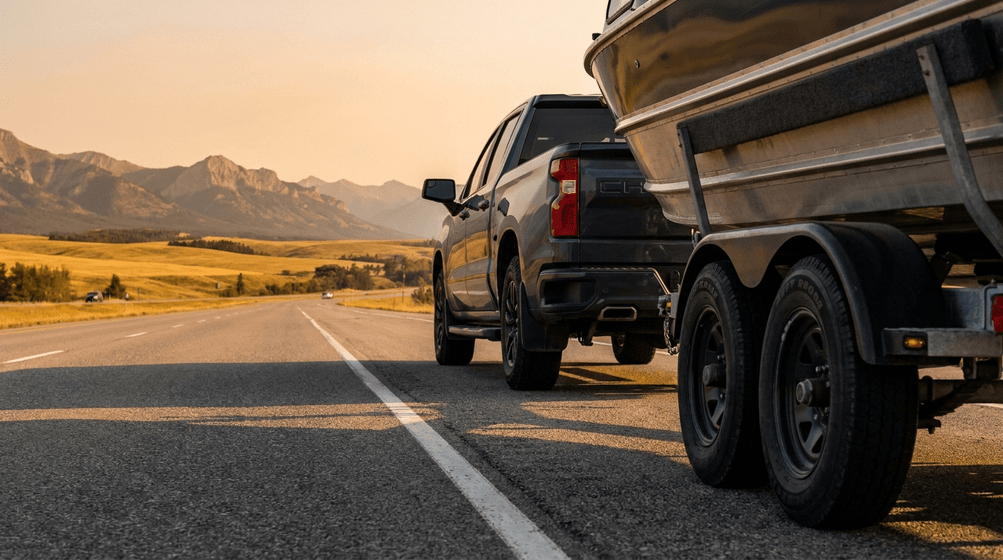 Best Tires for Towing a Boat or Camper in Alberta: What Your Trailer Actually Needs - Prince Tires