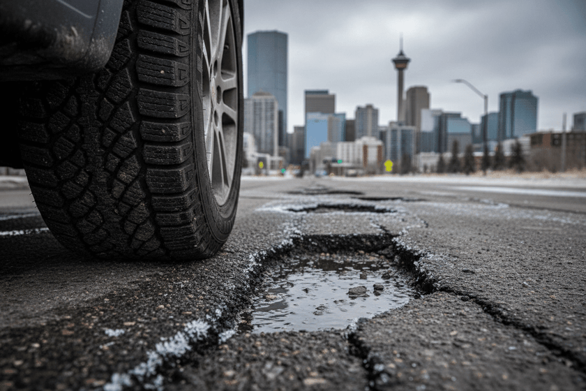 Calgary's worst roads for tires and how to protect yourself — Prince Tires