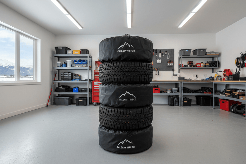How to store winter tires the right way — Prince Tires Calgary