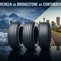 Michelin vs Bridgestone vs Continental: Best Tire Brand for Calgary?