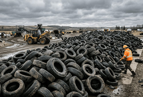 Tire Recycling and Disposal in Calgary: Where Old Tires Go - Prince Tires