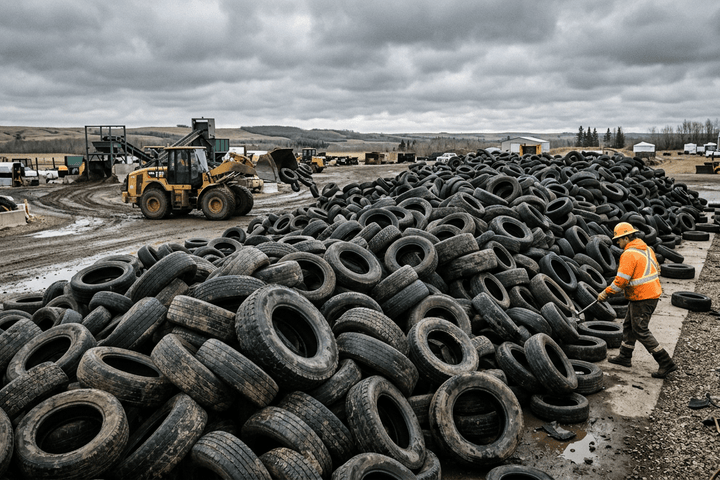 Tire Recycling and Disposal in Calgary: Where Old Tires Go - Prince Tires