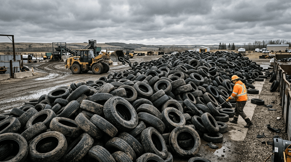 Tire Recycling and Disposal in Calgary: Where Old Tires Go - Prince Tires