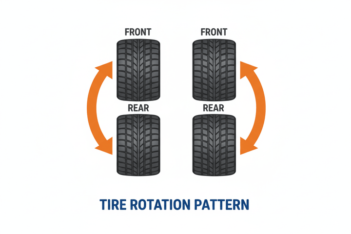 Tire rotation in Calgary — Prince Tires service guide