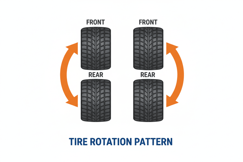 Tire rotation in Calgary — Prince Tires service guide