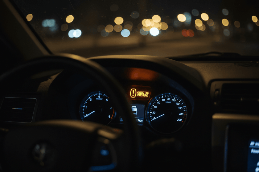 TPMS warning light meaning for Calgary drivers — Prince Tires
