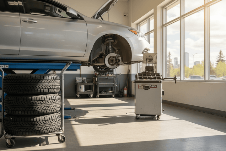Switching winter tires in Calgary 2026 spring changeover — Prince Tires