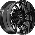 Armed Off-Road Aggressor 20x10 8x165.1/8x170 ET-24 Gloss Black Milled - Prince Tires