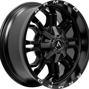 Armed Off-Road Cannon 20x9 5x127/5x139.7 ET+0 Matte Black + Armed