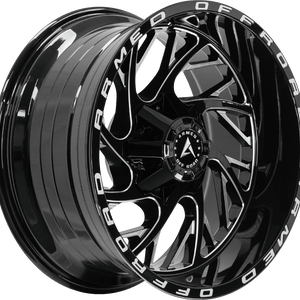 Armed Off-Road Carnage 20x9 5x127/5x139.7 ET+0 Gloss Black Milled Armed