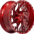 Armed Off-Road Carnage 22x10 8x165.1 ET-18 Candy Red + Milling & Armed Writing - Prince Tires