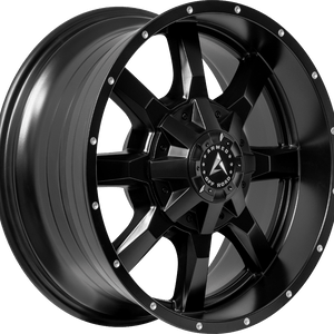 Armed Off-Road Frontline 17x9 5x127/5x139.7 ET-6 Satin Black Milled Holes