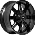 Armed Off-Road Frontline 18x9 5x127/5x139.7 ET+12 Satin Black Milled Holes - Prince Tires