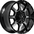 Armed Off-Road Frontline 18x9 8x165.1 ET+12 Gloss Black Machined Face - Prince Tires