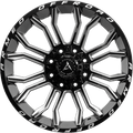 Armed Off-Road Havoc 24x12 5x127/5x139.7 ET-44 Gloss Black Milled - Prince Tires