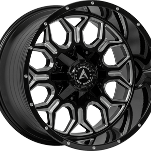 Armed Off-Road Infantry 18x9 5x127/5x139.7 ET+0 Gloss Black Milled
