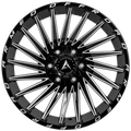 Armed Off-Road Militia 20x9 5x139.7/5x150 ET+12 Gloss Black Milled - Prince Tires