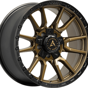 Armed Off-Road Spear 17x9 5x127/5x139.7 ET+0 Satin Black + Satin Bronze Center