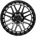 Armed Off-Road Tank 17x9 6x135/6x139.7 ET+0 Full Matte Black - Prince Tires