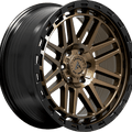 Armed Off-Road Tank 17x9 6x135/6x139.7 ET+12 Matte Black + Bronze Face - Prince Tires
