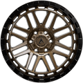 Armed Off-Road Tank 17x9 6x135/6x139.7 ET+12 Matte Black + Bronze Face - Prince Tires