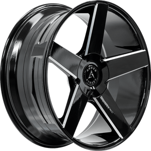 Armed Street Hustler 22x9.5 Blank ET+25 Gloss Black Milled