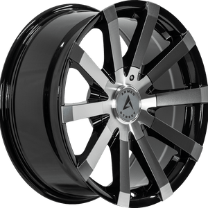 Armed Street Outlaw 18x8 5x114.3/5x127 ET+20 Gloss Black Machined Face