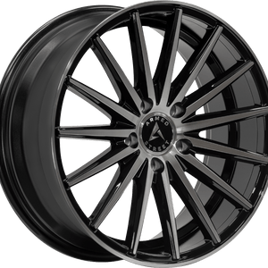 Armed Street Rival 22x11.5 5x127 ET+30 Gloss Black Machined Face