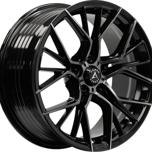 Armed Street Tactical 20x10 5x114.3 ET+37 Gloss Black Machined + Black Clear Coat