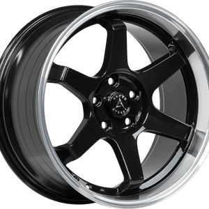 Armed Street Veteran 16x7 5x100/5x114.3 ET+35 Gloss Black Machined Lip