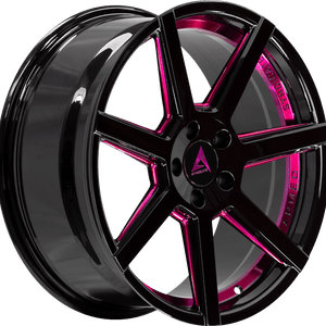 Armed Syndicate Assassin 18x8 5x109 ET+35 Gloss Black + Pink