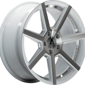 Armed Syndicate Assassin 19x8.5 5x114.3 ET+32 White Machined + Milled