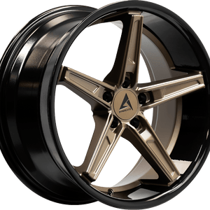 Armed Syndicate Don 20x9 5x109 ET+35 Matte Bronze Face + Gloss Black Lip