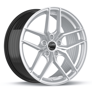 Ceco C01 17x7.5 5x114.3 ET+40 Hyper Silver CB67.1