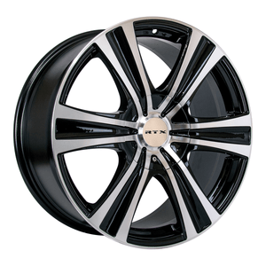 RTX Aspen 18x8 5x114.3/5x127 ET+35 Black Machined CB73.1
