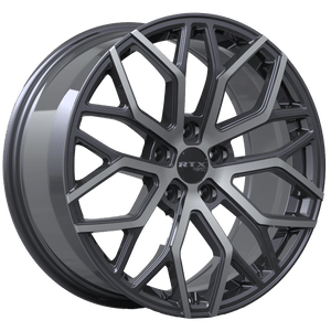 RTX D01 20x9 5x114.3 ET+45 Gunmetal Machined CB67.1