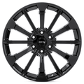 RTX FD02 18x9 6x135 ET+30 Gloss Black CB87.1 - Prince Tires