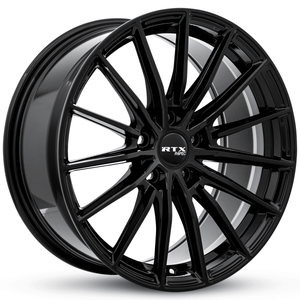 RTX FF15 18x8 5x114.3 ET+40 Gloss Black CB73.1