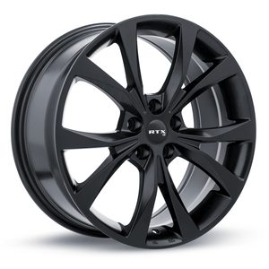 RTX Flint 20x8.5 5x108 ET+40 Satin Black CB63.4