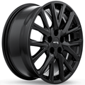 RTX GM06 20x8.5 5x120 ET+35 Gloss Black CB67.1 - Prince Tires