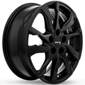 RTX GM07 18x7 5x115 ET+42 Gloss Black CB70.3 - Prince Tires