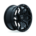 RTX Goliath 17x9 6x139.7 ET+0 Satin Black with Milled Rivets CB106.1 - Prince Tires