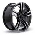 RTX Graz 19x8.5 5x120 ET+35 Black Machined Grey CB72.6 - Prince Tires