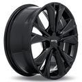 RTX HD01 17x7.5 5x114.3 ET+45 Gloss Black CB64.1 - Prince Tires