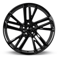 RTX Knight 18x7.5 5x114.3 ET+40 Gloss Black CB67.1 - Prince Tires