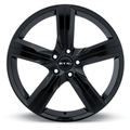 RTX Lund 19x8 5x108 ET+45 Satin Black CB63.4 - Prince Tires