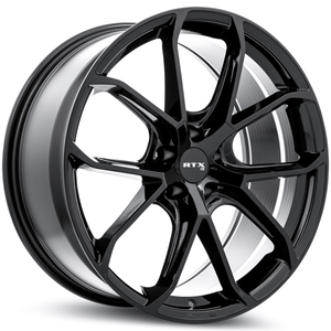 RTX MC01 20x10 5x130 ET+45 Gloss Black CB71.5