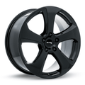 RTX MK7 17x7.5 5x112 ET+42 Gloss Black CB57.1 - Prince Tires