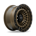RTX Moab 17x9 5x127 ET-15 Bronze with Satin Black Lip CB71.5 - Prince Tires